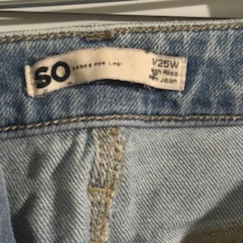 SO Juniors High Rise Jeans – Stylish, Relaxing Everyday Fit - Picture 4 of 4